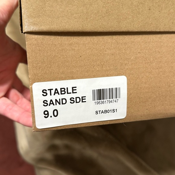 Sand Suede Steve Madden Booties - Picture 8 of 9